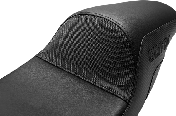Saddlemen SF80807 Slyfox Pro Series Seats with Black Stitch Logo - sxspowersports