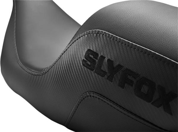 Saddlemen SF80807 Slyfox Pro Series Seats with Black Stitch Logo - sxspowersports