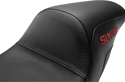 Saddlemen SF80807BU Slyfox Pro Series Seats with Burgundy Stitch Logo - sxspowersports
