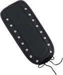 Saddlemen T8400-06-S Fender Chap Black Studded Solo Seat - sxspowersports