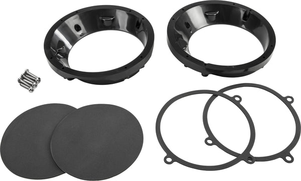 Scosche SAHD675B Front Speaker Adapter Rings - 6.75in. - sxspowersports