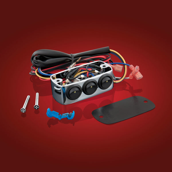 SHOW CHROME ACCESSORIES 52-605LA Switch Block - sxspowersports