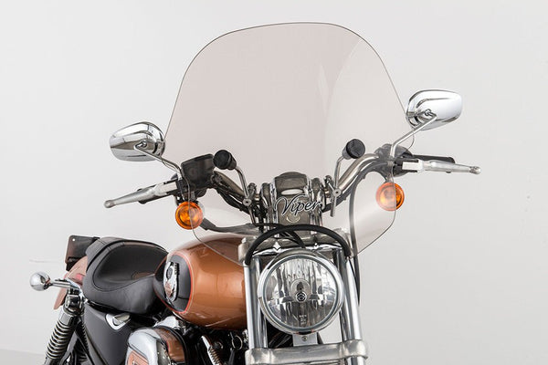Slipstreamer SS-10CHR-T S-10 Viper Windshield - 7/8in. x 1in. - Tint - sxspowersports