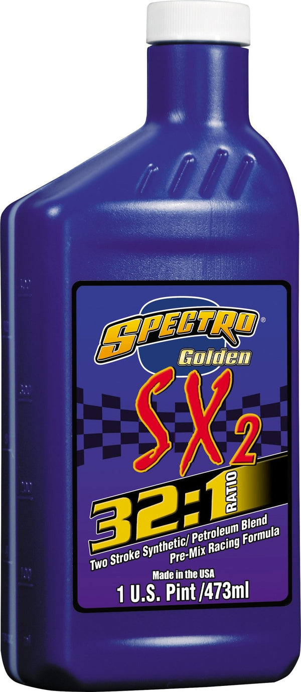 Spectro Sport SPECTRO O.SGSX321 Golden SX2 Semi-Syn 2T Oil | sxspowersports