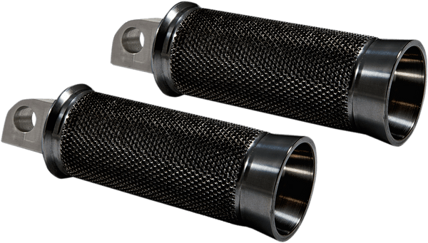Speed Merchant SM-HDSTCPBLK Cruiser Pegs - Black Machined Finish - sxspowersports