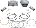 S&S Cycle 106-0433 Forged Piston Kit - Standard Bore 3-7/8in., +.005in. - sxspowersports