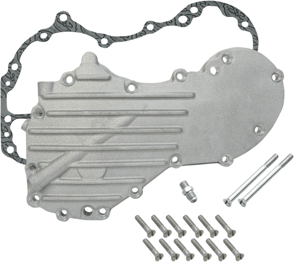 S&S Cycle 106-3499 Generator Gear Cover - 8 Ribs without Tapped Hole for Top-End Oiling - sxspowersports