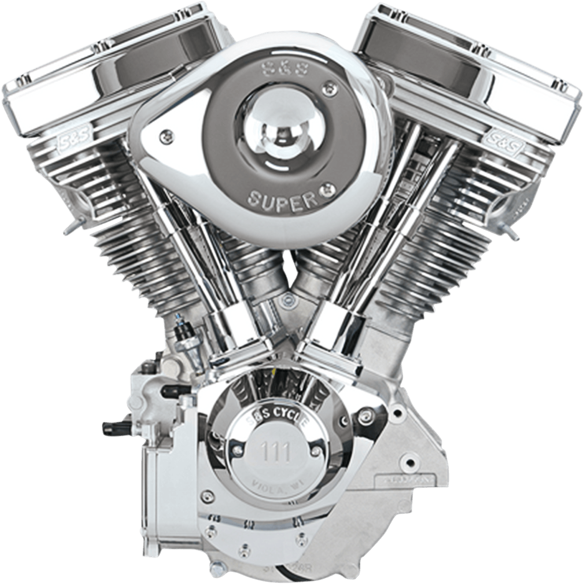 S&S Cycle 106-5703 V111 Complete Engine - Natural | sxspowersports