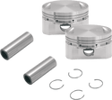 S&S Cycle 106-5793 Forged Piston Kit for 89ci. Stroker Kit - Flat Top - Standard Bore 3 1/2in. - .030in. Oversized - sxspowersports