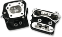 S&S Cycle 106-6064 Performance Cylinder Heads for Evolution Big Twin - Black Powder-Coat - sxspowersports