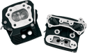 S&S Cycle 106-6064 Performance Cylinder Heads for Evolution Big Twin - Black Powder-Coat - sxspowersports