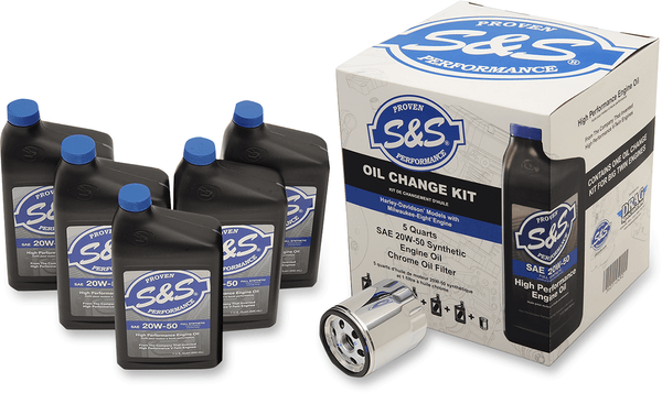 S&S Cycle 153965 Oil Change Kit - sxspowersports