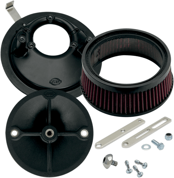 S&S Cycle 170-0058 Stealth Air Cleaner Kit for S&S Super E & G Carbs - sxspowersports