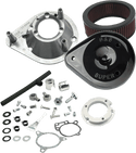 S&S Cycle 170-0312B Teardrop Air Cleaner Kit - Black - sxspowersports