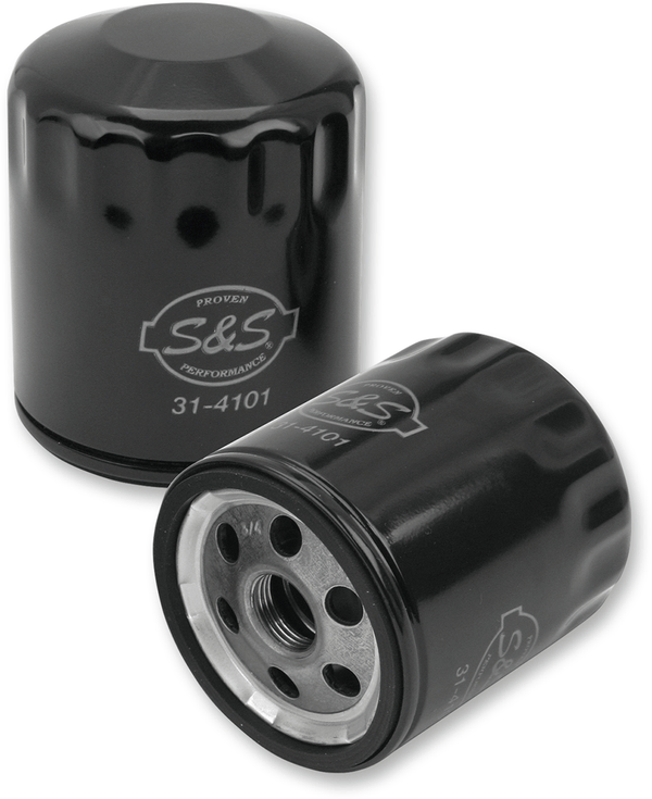 S&S Cycle 31-4101A Oil Filter - Black - sxspowersports