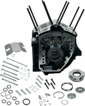 S&S Cycle 310-0368 Super Stock T2 Crankcase - 4 1/8in. Bore/Stock Bolt Pattern - Silver - sxspowersports