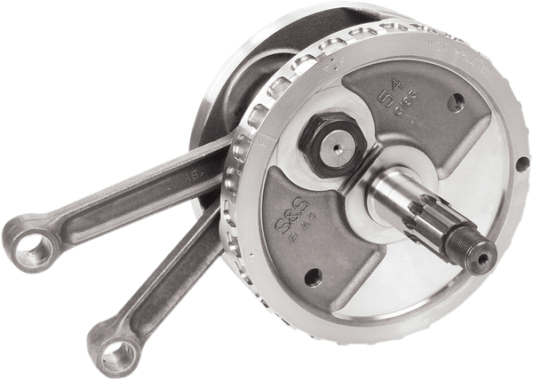 S&S Cycle 320-0618 M-Eight Flywheel Assemblies - No Balancer Gear, Full Wrist Pin - 4 1/2in. Stroke - sxspowersports