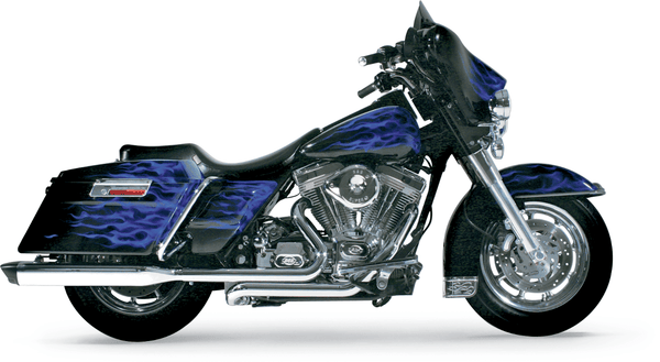 S&S Cycle 550-0004B Power Tune Dual Header System - Chrome - sxspowersports