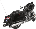 S&S Cycle 550-0677A El Dorado True Dual Exhaust System - Chrome with Thruster End Caps - sxspowersports