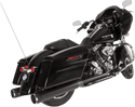 S&S Cycle 550-0677A El Dorado True Dual Exhaust System - Chrome with Thruster End Caps - sxspowersports