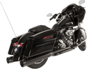 S&S Cycle 550-0677A El Dorado True Dual Exhaust System - Chrome with Thruster End Caps - sxspowersports