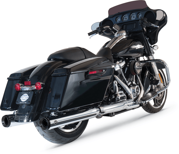S&S Cycle 550-0689 Grand National Slip-On Muffler - 4in. - Chrome - sxspowersports