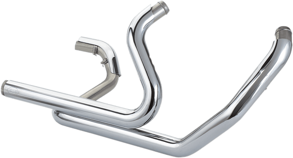 S&S Cycle 550-0704 Power Tune Dual Header System - Chrome - sxspowersports