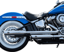 S&S Cycle 550-0739 Slash-Cut Mufflers - Race Only - Chrome - sxspowersports