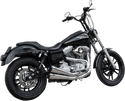 S&S Cycle 550-0742 Grand National 2-Into-2 Exhaust Systems - Black Ceramic - sxspowersports