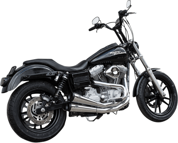 S&S Cycle 550-0743 Grand National 2-Into-2 Exhaust Systems - Chrome - sxspowersports