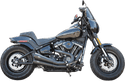 S&S Cycle 550-0760 Grand National 2-Into-2 Exhaust Systems without Catalytic Converters - Black Ceramic - sxspowersports