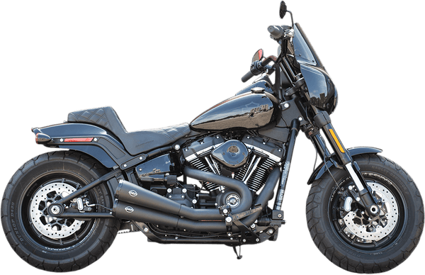 S&S Cycle 550-0760 Grand National 2-Into-2 Exhaust Systems without Catalytic Converters - Black Ceramic - sxspowersports