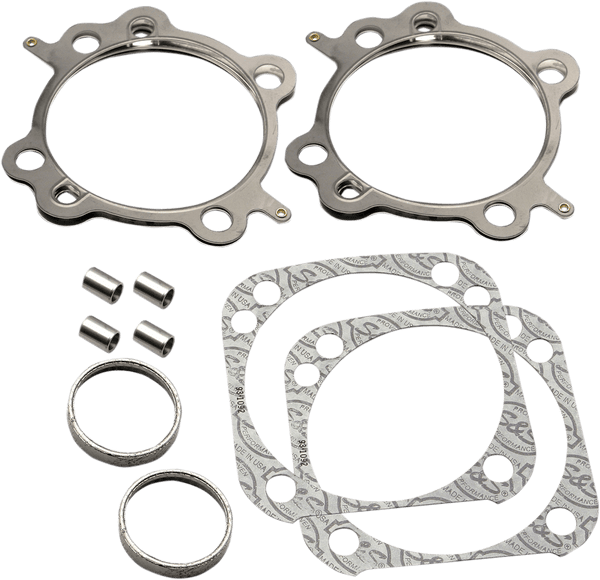 S&S Cycle 90-9502 Top End Gasket Kit - V-Series 3-5/8in. Bore - sxspowersports