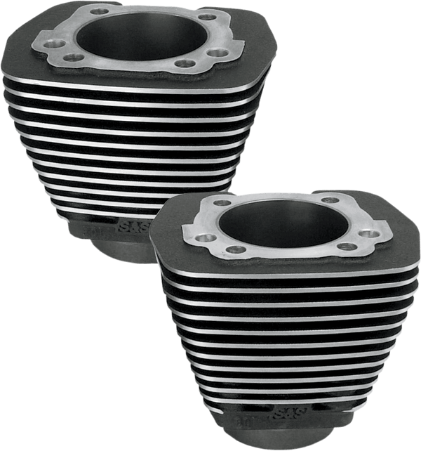 S&S Cycle 91-7210 Evolution Style Aluminum Cylinders - 3-1/2in. Bore - Natural - sxspowersports