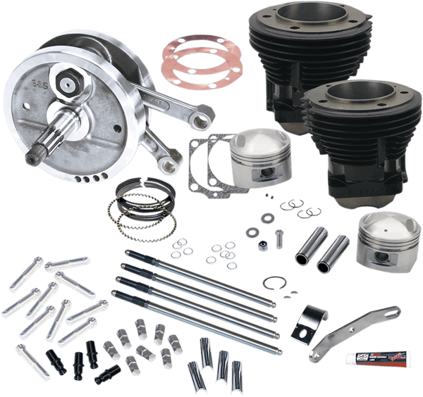 S&S Cycle 91-9130 Big Bore Stroker Kit - 93in. - 9.1:1 High Compression - sxspowersports