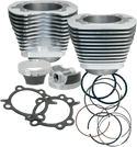 S&S Cycle 910-0202 106in. Big Bore Kit - Silver Powder-Coat - sxspowersports