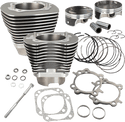 S&S Cycle 910-0469 124in. Big Bore Kit - Black Powder-coat - sxspowersports