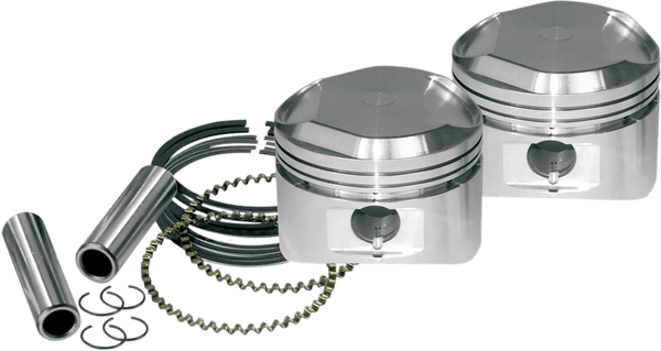 S&S Cycle 92-1410 Forged Piston Kit for 113ci. Motor - Standard Bore 4in. - sxspowersports