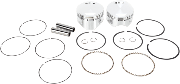 S&S Cycle 92-1410 Forged Piston Kit for 113ci. Motor - Standard Bore 4in. - sxspowersports