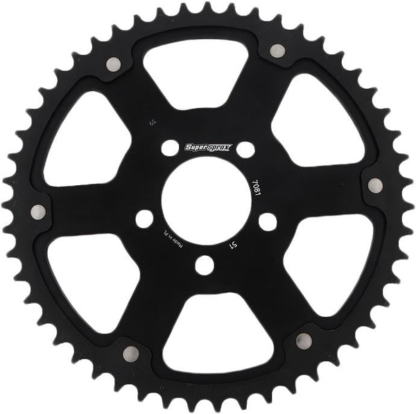 Supersprox RST-7081-51-BLK Stealth Sprocket - 51T - Black - sxspowersports