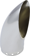 SuperTrapp 108-8022 End Cap - Chrome - Turndown/Out - sxspowersports