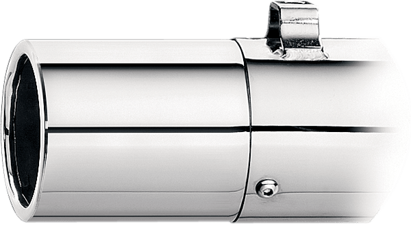 SuperTrapp 108-8029 Billet End Cap - Chrome - Fluted - sxspowersports