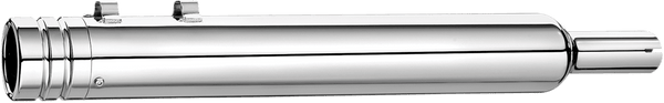 SuperTrapp 108-8033 Billet End Cap - Chrome - Grooved - sxspowersports