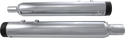 SuperTrapp 144-78228 4in. Stout Slip-On Muffler - Chrome/Black Ceramic - sxspowersports
