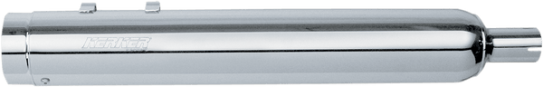 SuperTrapp 144-78228 4in. Stout Slip-On Muffler - Chrome/Black Ceramic - sxspowersports
