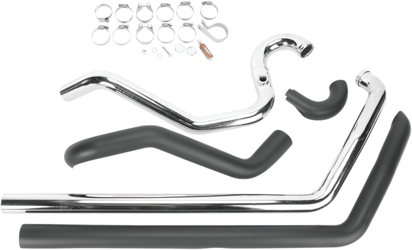 SuperTrapp 167-72574 True Duals Headpipes - Black - sxspowersports