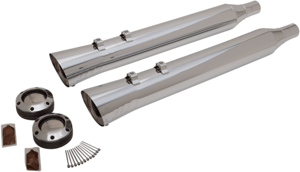 SuperTrapp 728-71576 FatShots Slip-Ons - Chrome - sxspowersports