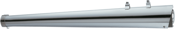 SuperTrapp 728-78053 Chrome Megaphone Slip-Ons - Straight Style - Chrome - sxspowersports