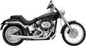 SuperTrapp 827-71690 2-Into-1 Supermeg Exhaust System - Black - sxspowersports