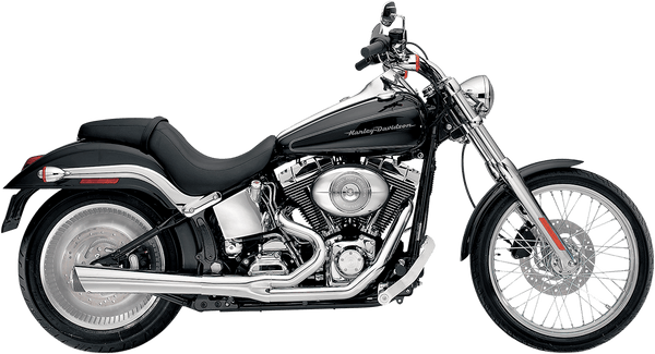 SuperTrapp 827-71690 2-Into-1 Supermeg Exhaust System - Black - sxspowersports
